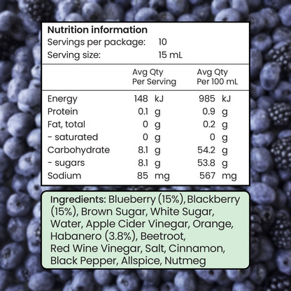 Habanero Berry Fruit Hot Sauce 150ml