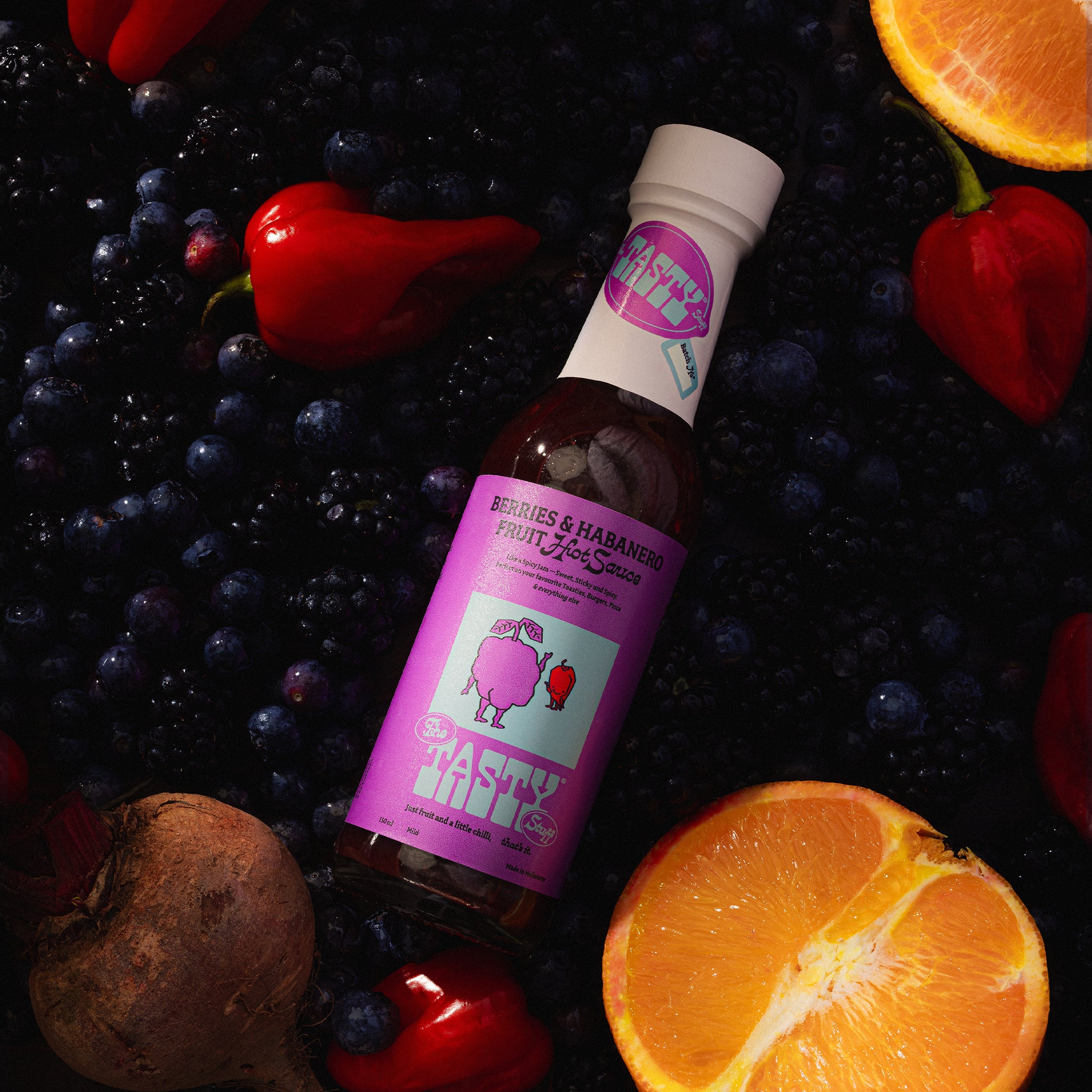 The Tasty Trio 3-Pack Fruit Hot Sauce