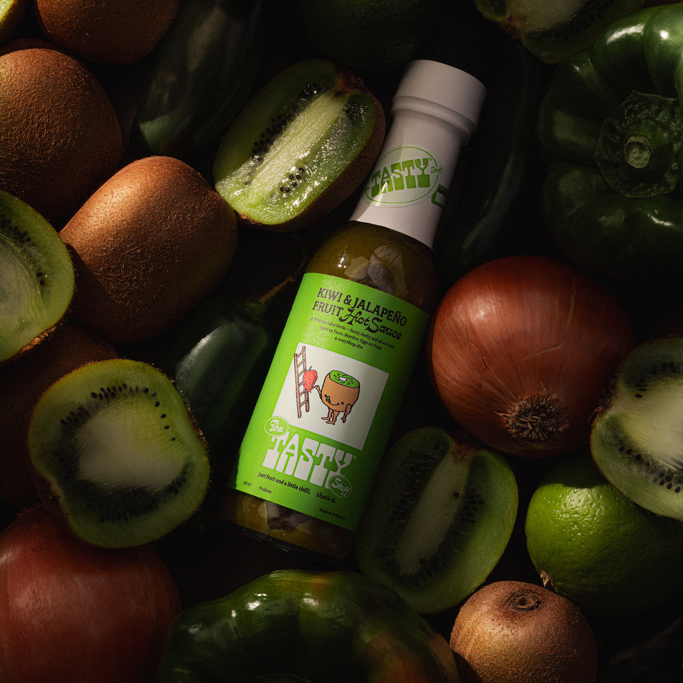 Kiwi & Jalapeño Fruit Hot Sauce 150ml