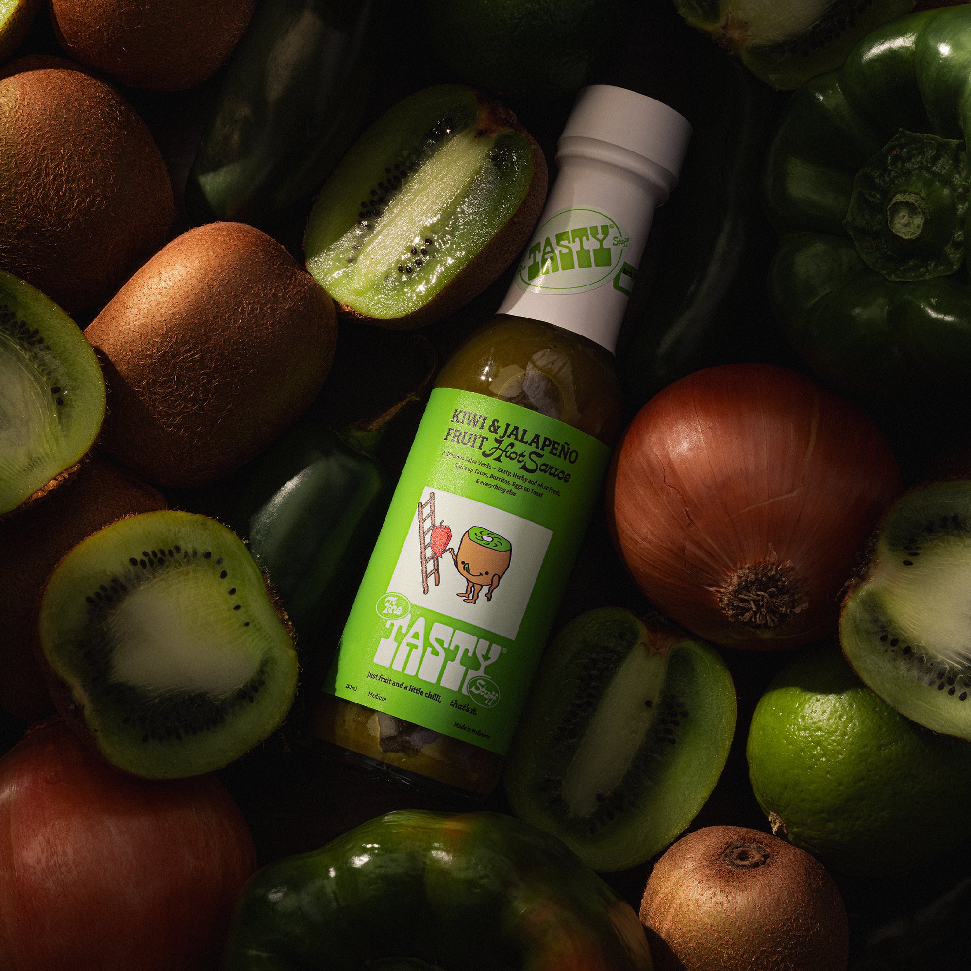 Kiwi & Jalapeño Fruit Hot Sauce 150ml