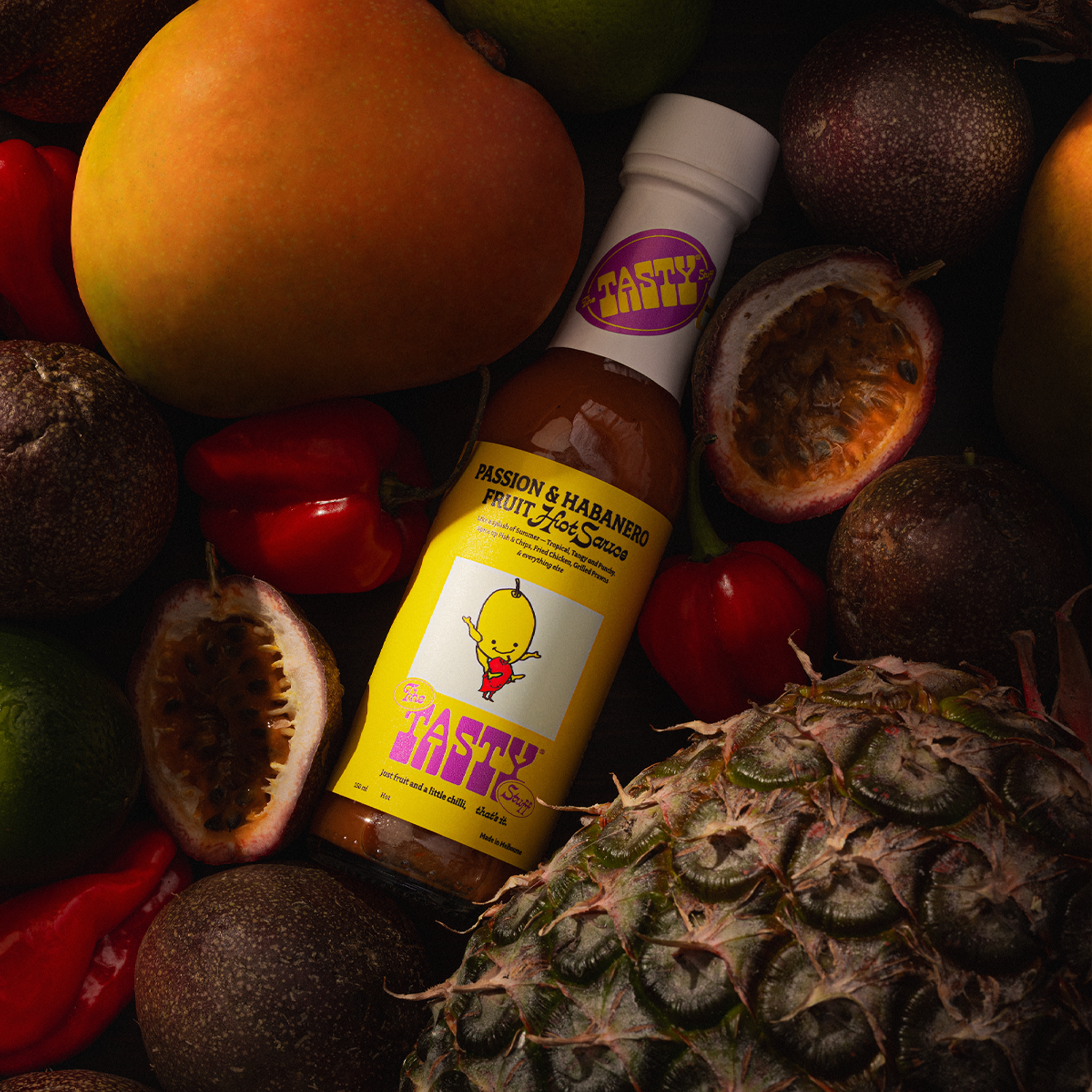 The Tasty Trio 3-Pack Fruit Hot Sauce
